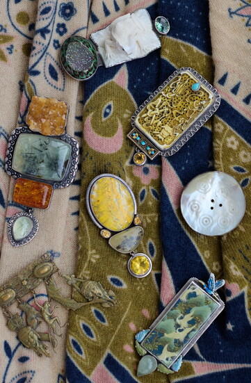 Amy Kahn Russell pieces. 