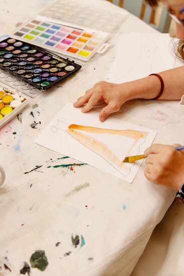 Rebecca’s precise, swooping lines are reminiscent of drawings from a Parisian designer’s sketchbook.