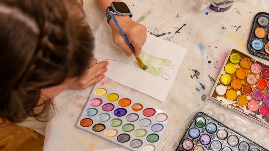 Rebecca’s advice to other aspiring artists and fashionistas? “Pick up a pen or pencil and start drawing.” 