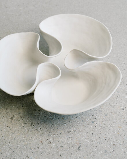 Ron Pynes - Handbuilt Three Segment Bowl | $185.00