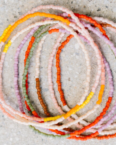 Jodi Emery Designs - Beaded Stretch Wrap Bracelets | $30.00