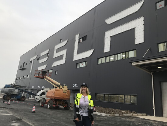 Joan Edwards at Tesla, where art and engineering first intersected in her design career