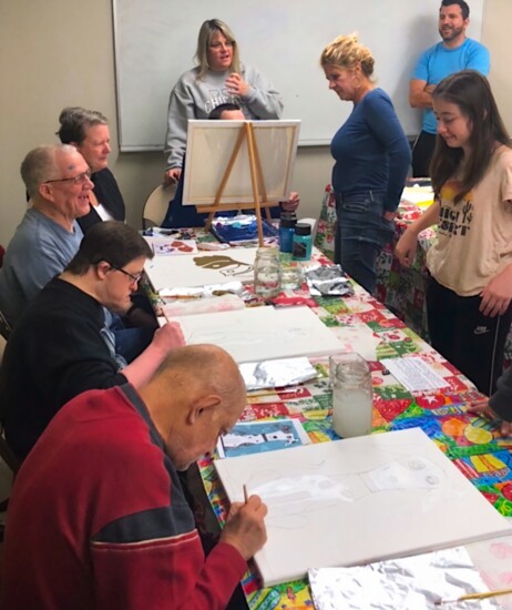 The Special Friends group meets monthly at the Candy Cane Park Activity Center in Conroe.