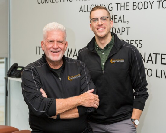 Dr. Guy Riekeman (left) and Dr. Wes Paten (right)) 