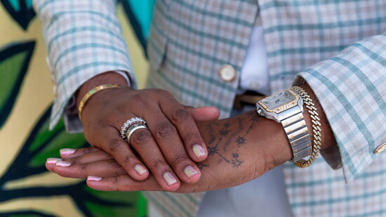 Cartier bracelet. Rolex. Sentimental stacked rings. Worn daily. Always meaningful.