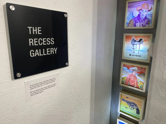 The Recess Gallery is Durango’s smallest gallery.