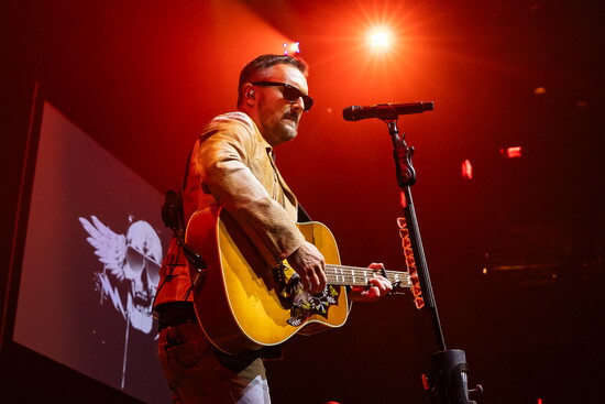 Eric Church peformed at the gala