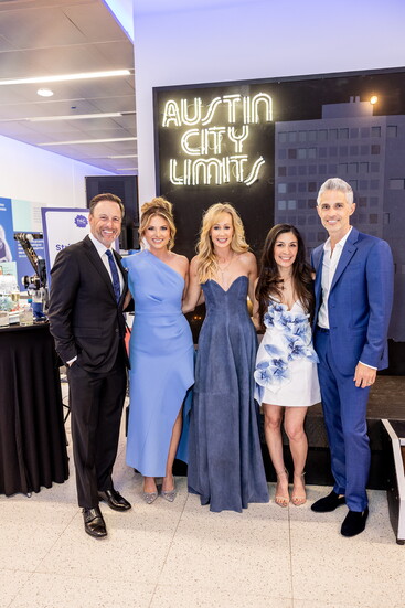Chris Harrison, Lauren Zima, Andra, Stephanie Coultress O'Neill and Todd O'Neill 