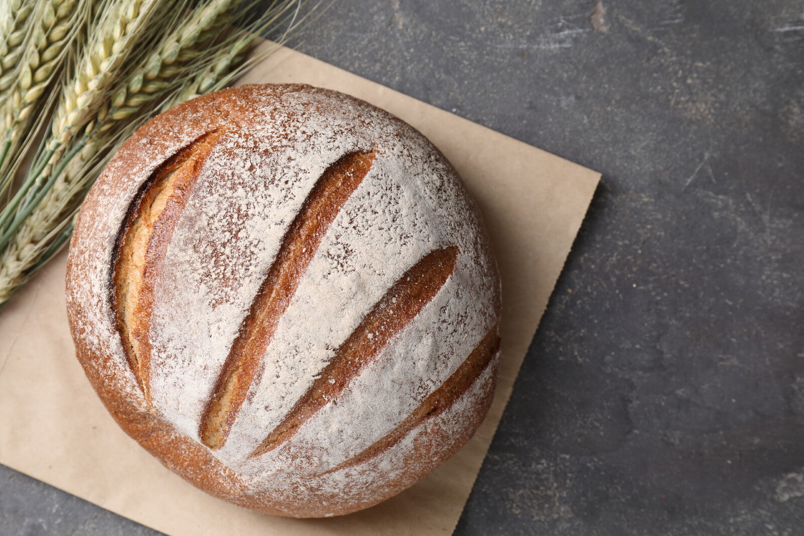 Making Fresh Bread In Fall