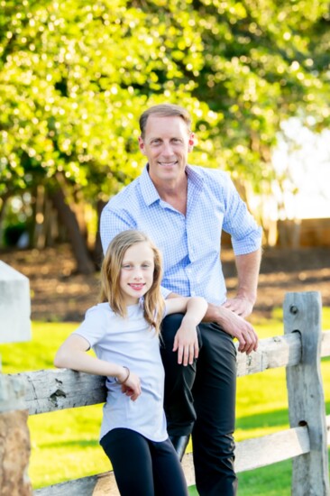Dr. Doug Jensen and his daughter, Liberty