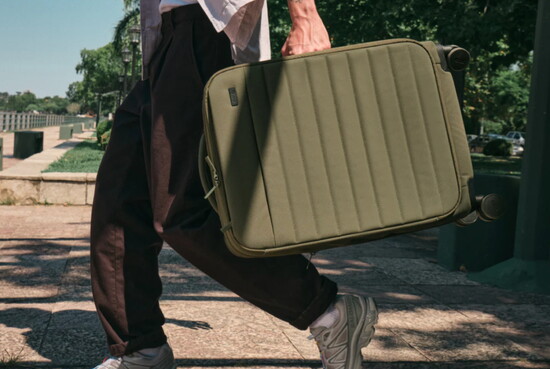 Soft sided luggage