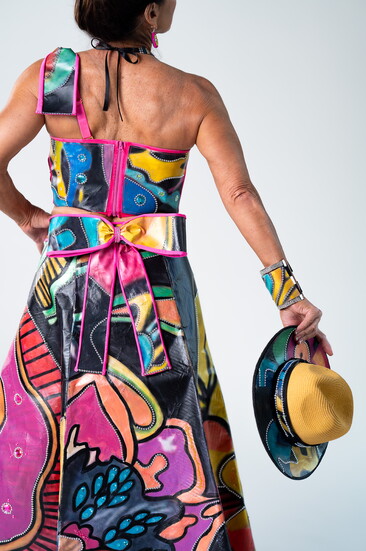 Two-piece dress by Rocio Llusca