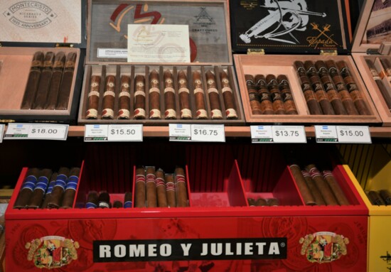 The Cigar Cellar carries many brands of premium cigars including Arturo Fuente, Perdomo and Drew Estate.