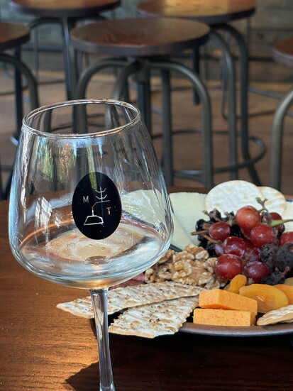 Marked Tree Vineyard tasting room in Asheville, NC is a great afternoon stop.