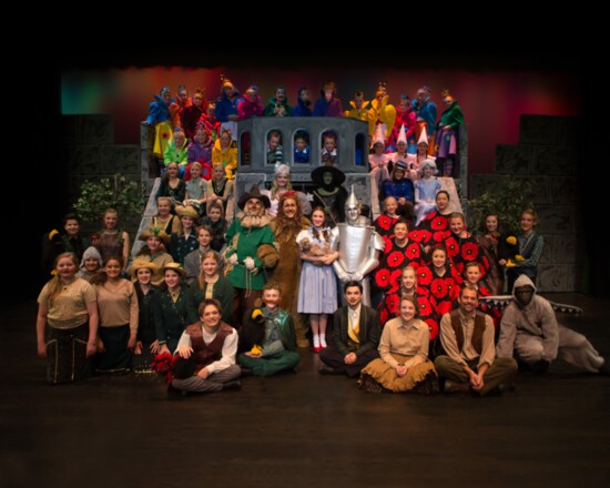 The cast of the ROYAL Theatre Company production of the Wizard of OZ. 