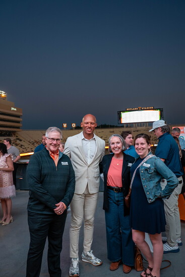 Marc Rochelson, Joshua Dobbs, Amy Campbell, Chelsea Babin. Photo: Big Slate Media