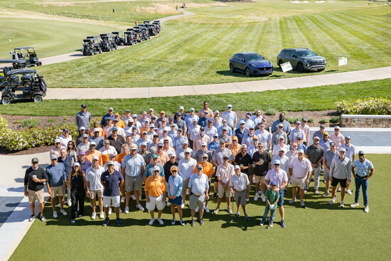 Participants of the ASTROrdinary Dobbs Foundation Inc.'s 5th Annual Joshua Dobbs ASTROrdinary Golf Classic at Tennessee National Golf Club