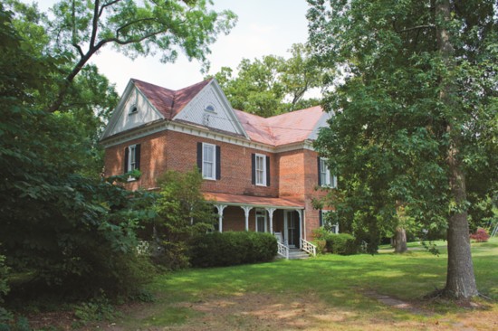 This stunning house has been declared a historic structure by the City and will be renovated and preserved after the Manning farm is developed residentially..