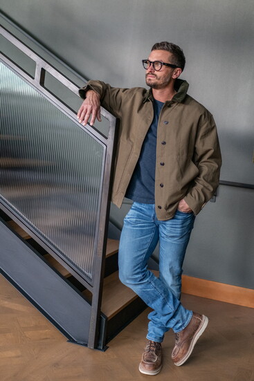 Ken Sunzeri, founder of Deschutes Custom Homes. 