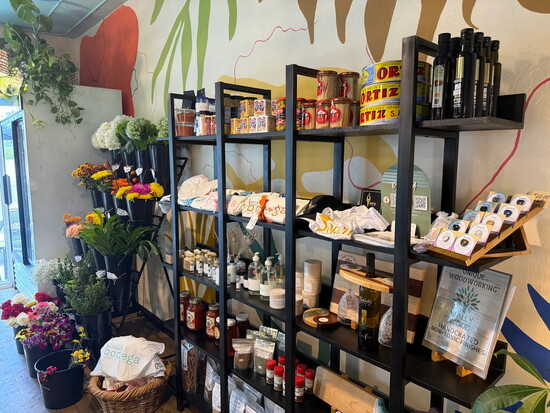 ...While Also Carrying Local & Artisanal Goods for Purchase