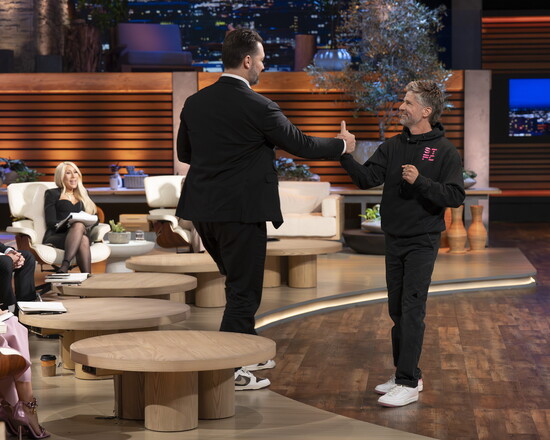 Street FC on Shark Tank. Photo courtesy ABC.