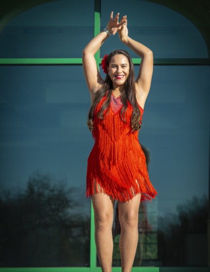 Jazi Hiriart and dancers with Baila Tulsa perform across the city at festivals, dances and special events.