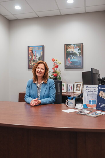 Cindy, our good-hearted community branch manager.