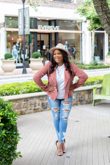 Founder, Branda Peterson's goal is to raise awareness of what Alpharetta has to offer shoppers.
