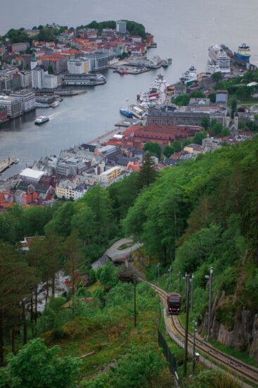 Floibanen (Mountain Cable Car)