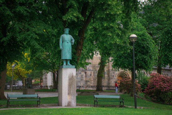 Statue of Snorri Sturluson