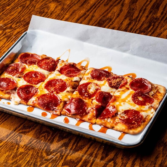 Hot honey flatbread