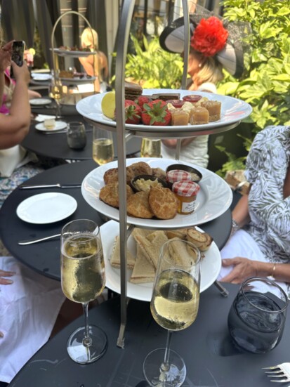 High tea at Bal Harbour 