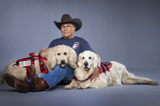 Frank Griggs and his companions