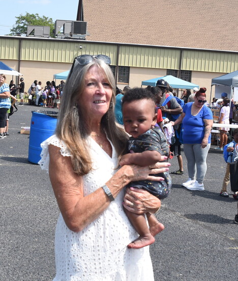 Unlike other politicians Chapman doesn't need to kiss babies but she does so anyway