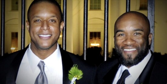 Craig Melvin and brother, Lawrence Meadows. (Photo: Unknown)