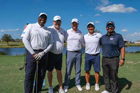 Burnard Scott, Tony Brost, Addison Sterling, and Weylu Chang with Sam Rivera