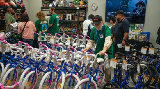 Bikes donated to Christmas Dreamland