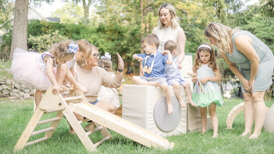 The Bunny Hive helps to encourage a strong connection between children and parents