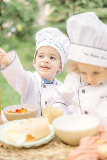Children can enjoy a variety of activities, like cooking classes, at The Bunny Hive