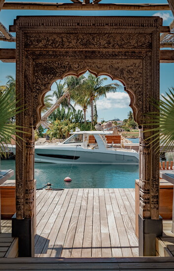 The Resort's Private Yacht