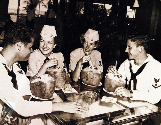 US Navy enjoying the Piña Colada