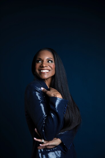 Audra McDonald; photography by Drew Elhamalawy.