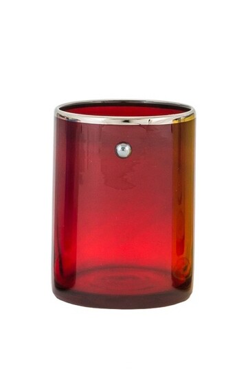Inspired by Jaipur, the Jai Glass by Giberto Venezia would be perfect for sipping Ouzo, Still Johnson, stilljohnson.com