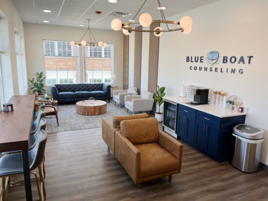 Inside Blue Boat Counseling center