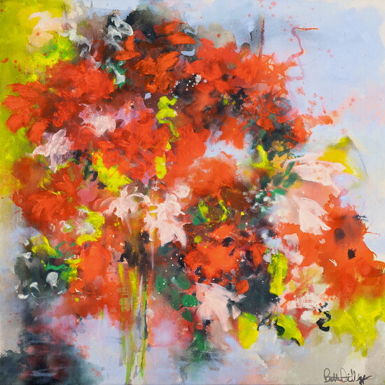 Nostalgia, acrylic, 24" x 24"