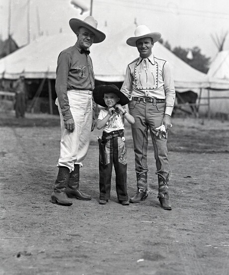 Cowboy boots, now and then, are spotlighted in an exhibition at the National Cowboy and Western Heritage Museum.