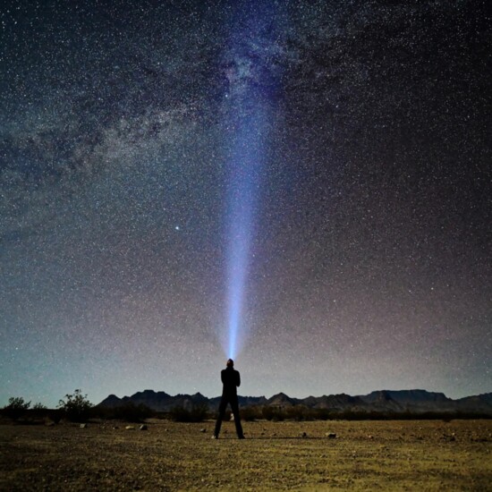 The night sky of Terlingua, Conde Nast