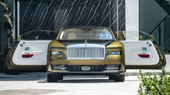 Spectre features the largest grille and coach