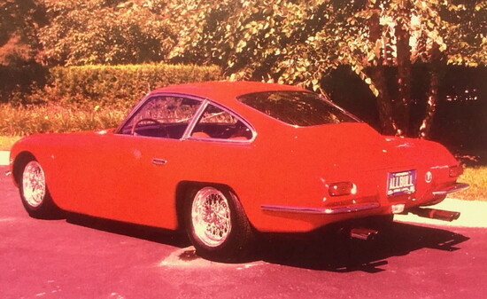 A Vintage Lamborghini 400 GT.