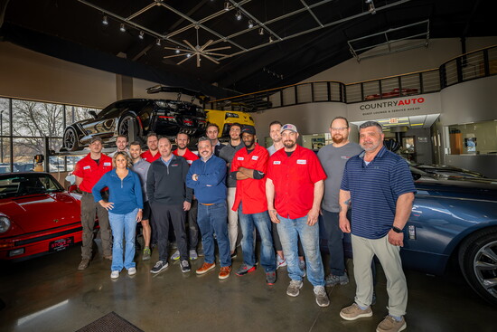 The team, which includes a full service department, is ready and waiting to service both customers and newcomers alike